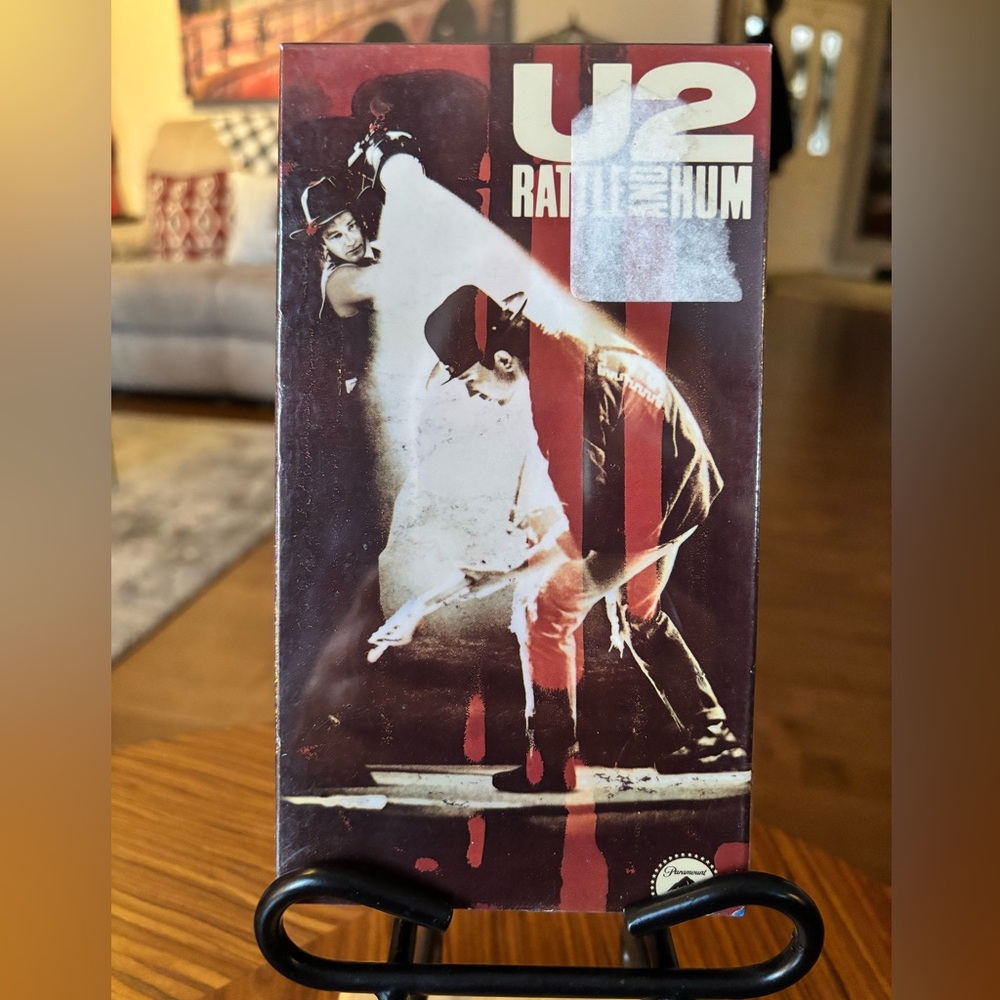 SEALED ORIGINAL VHS U2: RATTLE AND HUM (1988)